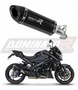 Suzuki GSX-S 1000 / F 2015 - 2020 Schalldämpfer Auspuff HP8 BLACK + dB killer medium