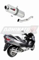 Auspuff Schalldämpfer DOMINATOR OV passend für Suzuki BURGMAN 400 2007  2016 6