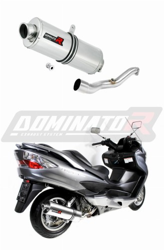 wydech tłumik DOMINATOR Owalny pasujący do motocykla Suzuki BURGMAN 400 2007 - 2016 6