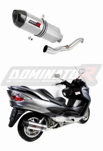 Suzuki BURGMAN 400 2007 - 2016 Schalldämpfer Auspuff HP1 + dB killer medium