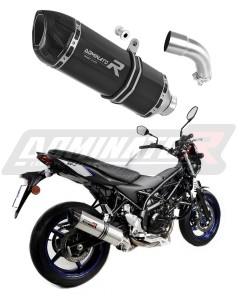 Suzuki SV 650 2016 - 2023 Schalldämpfer Auspuff HP1 BLACK + dB killer medium
