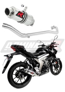 Suzuki GSX S 125 2017 - 2019 Full Exhaust System Collector Silencer GP1 + dB killer medium