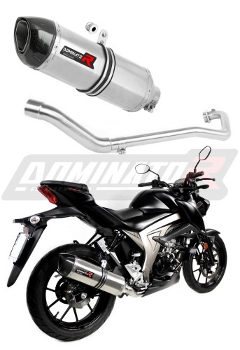 komplette Auspuffanlage mit Schalldämpfer DOMINATOR Full System HP1 passend für Suzuki GSX S 125 2017  2019 5