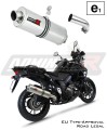 exhaust muffler DOMINATOR homologated road legal OV fits to Suzuki DL 1050 VStrom / XT 2020  2024 7