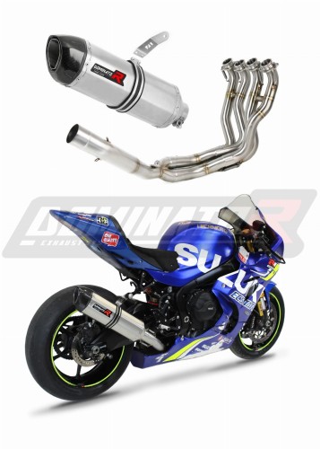 komplette Auspuffanlage mit Schalldämpfer DOMINATOR Full System HP1 passend für Suzuki GSXR 1000 2017  2021 6