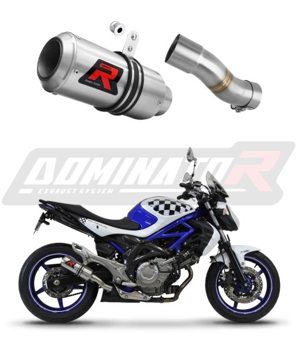 Auspuff Schalldämpfer DOMINATOR GP passend für Suzuki SFV 650 GLADIUS 2009  2015 6