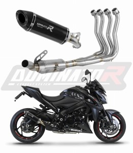 Suzuki GSX-S 1000 / F 2015 - 2020  Auspuffanlagen Schalldämpfer HP8 BLACK + dB killer medium