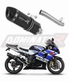 Auspuff Schalldämpfer DOMINATOR Slipon HP1 schwarz passend für Suzuki GSXR 1000 K1  K4 2001  2004 6