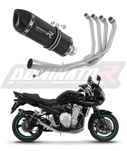Suzuki GSF 1250 N / S BANDIT 2007 - 2016 Auspuffanlagen Schalldämpfer HP1 BLACK + dB killer medium