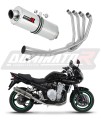 komplette Auspuffanlage mit Schalldämpfer DOMINATOR Full System OV passend für Suzuki GSF 650 BANDIT N / S 2007  2016