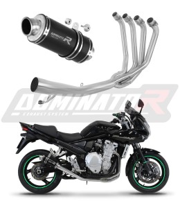 Suzuki GSF 650 BANDIT N / S  2007 - 2016 Auspuffanlagen Schalldämpfer GP1 BLACK + dB killer medium