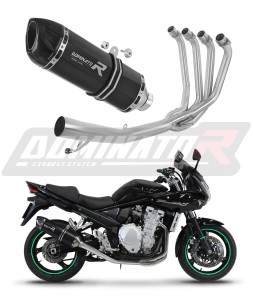 Suzuki GSF 650 BANDIT N / S  2007 - 2016 Auspuffanlagen Schalldämpfer HP1 BLACK + dB killer medium