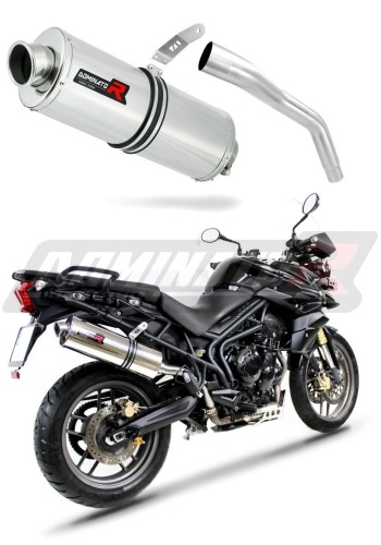 wydech tłumik DOMINATOR Owalny pasujący do motocykla Triumph TIGER 800 XC XR 2011 - 2014 6