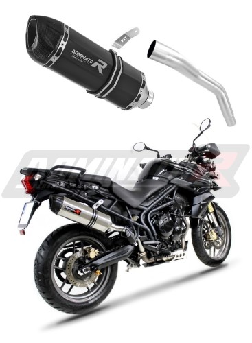 wydech tłumik DOMINATOR HP1 CZARNY pasujący do motocykla Triumph TIGER 800 XC XR 2015 - 2017 3
