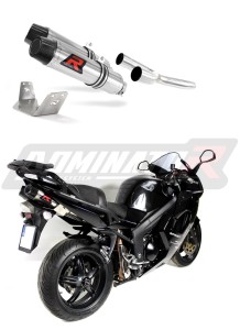 Triumph SPRINT 1050 ST DUAL 2005 - 2012 Schalldämpfer Auspuff HP3 + dB killer medium