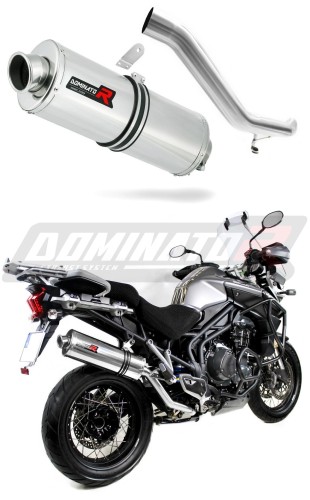 Auspuff Schalldämpfer DOMINATOR OV passend für Triumph TIGER EXPLORER 1200 2012  2015 5