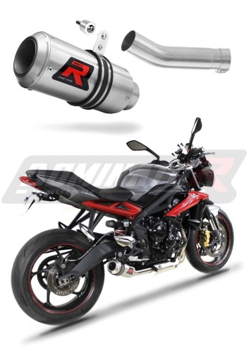 Auspuff Schalldämpfer DOMINATOR GP passend für Triumph STREET TRIPLE 675 R / S / RS 2013  2016 5