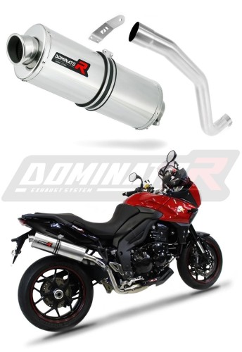 exhaust muffler DOMINATOR OV fits to Triumph TIGER SPORT 1050 2016  2020 6