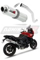 Auspuff Schalldämpfer DOMINATOR rund passend für Triumph TIGER SPORT 1050 2016  2020 6