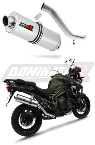 Auspuff Schalldämpfer DOMINATOR OV passend für Triumph TIGER EXPLORER 1200 XC XR 2016  2017 6