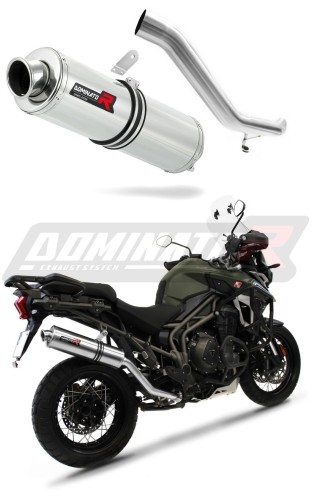 Auspuff Schalldämpfer DOMINATOR rund passend für Triumph TIGER EXPLORER 1200 XC XR 2016  2017 6
