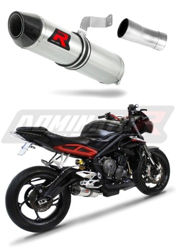 wydech tłumik DOMINATOR HP2 pasujący do motocykla Triumph STREET TRIPLE 765 S R RS 2017 - 2019 6