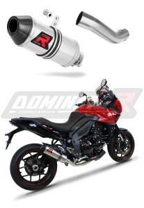 Triumph TIGER SPORT 1050 2013 - 2015 Low Level Schalldämpfer Auspuff HP3 + dB killer medium