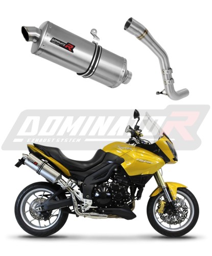Auspuff Schalldämpfer DOMINATOR P7 passend für Triumph Tiger 1050 2006  2012 6