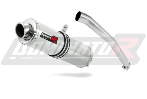 Auspuff Schalldämpfer DOMINATOR rund passend für Yamaha YZF R6 1999  2002 3