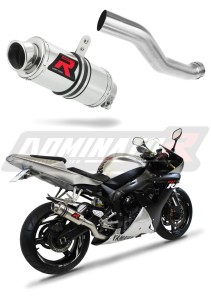 Yamaha YZF R1 1000 RN09 2002 - 2003 Schalldämpfer Auspuff GP1 + dB killer medium