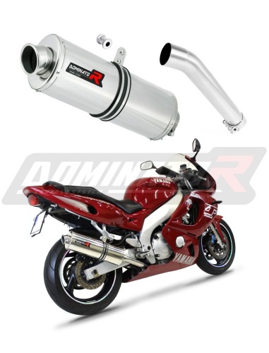 Auspuff Schalldämpfer DOMINATOR OV passend für Yamaha YZF 600 R Thundercat 1996  2006 7