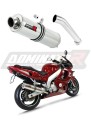 exhaust muffler DOMINATOR ROUND fits to Yamaha YZF 600 R Thundercat 1996  2006 7