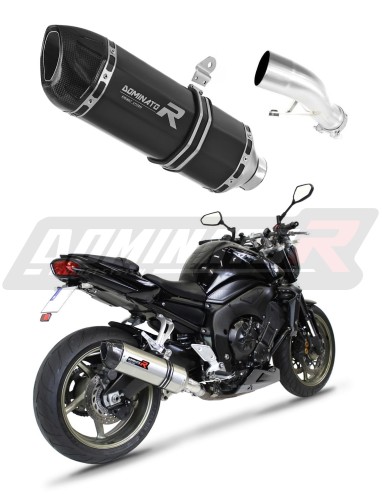 Auspuff Schalldämpfer DOMINATOR HP1 schwarz passend für Yamaha FZ1 FAZER 1000 2006  2015 3
