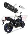 Auspuff Schalldämpfer DOMINATOR HP1 schwarz passend für Yamaha FZ8 FAZER 2010  2016 7
