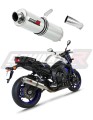 Auspuff Schalldämpfer DOMINATOR rund passend für Yamaha FZ8 FAZER 2010  2016 7