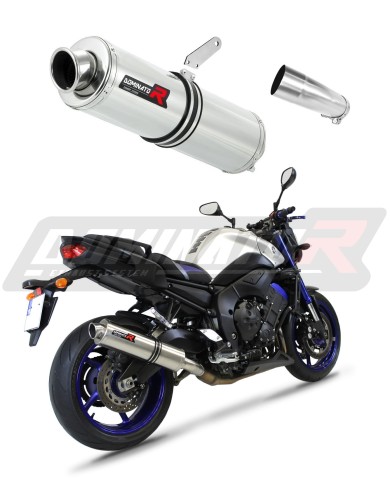 Auspuff Schalldämpfer DOMINATOR rund passend für Yamaha FZ8 FAZER 2010  2016 7
