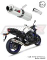 Auspuff Schalldämpfer DOMINATOR homologiert rund passend für FZ 8 N / FZ8 S FAZER 2010  2016 8