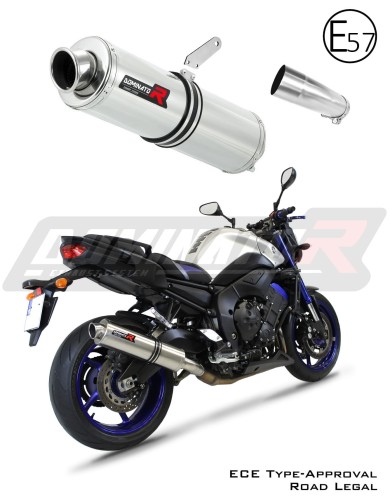 Auspuff Schalldämpfer DOMINATOR homologiert rund passend für FZ 8 N / FZ8 S FAZER 2010  2016 8