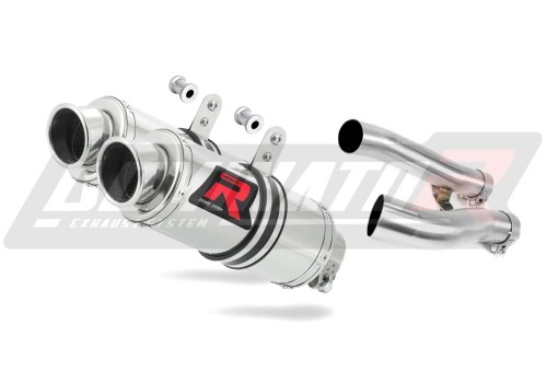Auspuff Schalldämpfer DOMINATOR GP1 passend für Yamaha XJR 1200 1995  1998 3