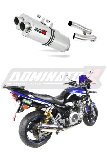 Auspuff Schalldämpfer DOMINATOR OV passend für Yamaha XJR 1300 99 06  5