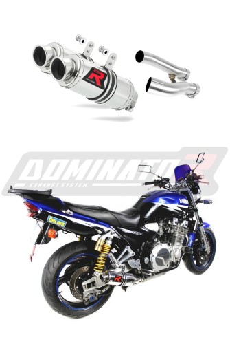 Auspuff Schalldämpfer DOMINATOR GP1 passend für Yamaha XJR 1300 99 06  5