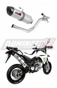 Yamaha XT 660 R 2004 - 2016 Auspuffanlagen 2 in 1 Schalldämpfer Auspuff HP1 + dB killer medium