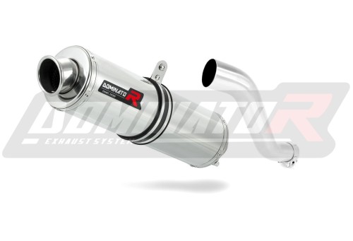 Auspuff Schalldämpfer DOMINATOR rund passend für Yamaha XTZ 660 TENERE 1991  1999 3
