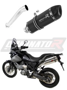 Yamaha XT 660 Z TENERE 2008 - 2016 Schalldämpfer Auspuff HP1 BLACK + dB killer medium