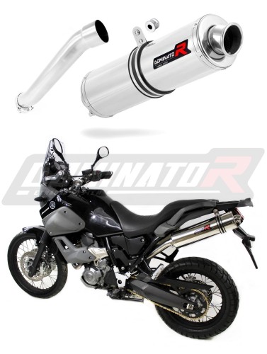 Auspuff Schalldämpfer DOMINATOR rund passend für Yamaha XT 660 Z TENERE 2008  2016 5
