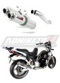 Auspuff Schalldämpfer DOMINATOR rund passend für Yamaha BT 1100 BULLDOG 2001  2007 5