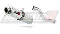 Auspuff Schalldämpfer DOMINATOR rund passend für Yamaha TTR 250 1999  2006 3