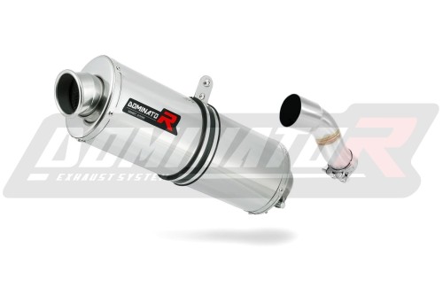 Auspuff Schalldämpfer DOMINATOR OV passend für Yamaha YBR 250  4