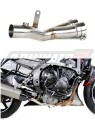 decat Mittelschalldämpfer DOMINATOR Mid Pipe passend für YZF R6 2006  2009 10
