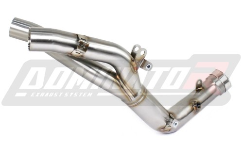 decat mid muffler DOMINATOR Mid Pipe fits to YZF R1 1000 RN19 2007  2008 3